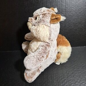 Vintage Aurora Squiggle the Squirrel Plush 10" Stuffed Animal Fluffy Frosted Fur